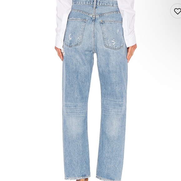 Agolde 90s Mid Rise Loose Fit in Blue - Picture 3 of 3